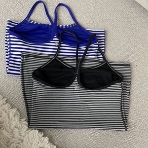 Two lululemon tanks